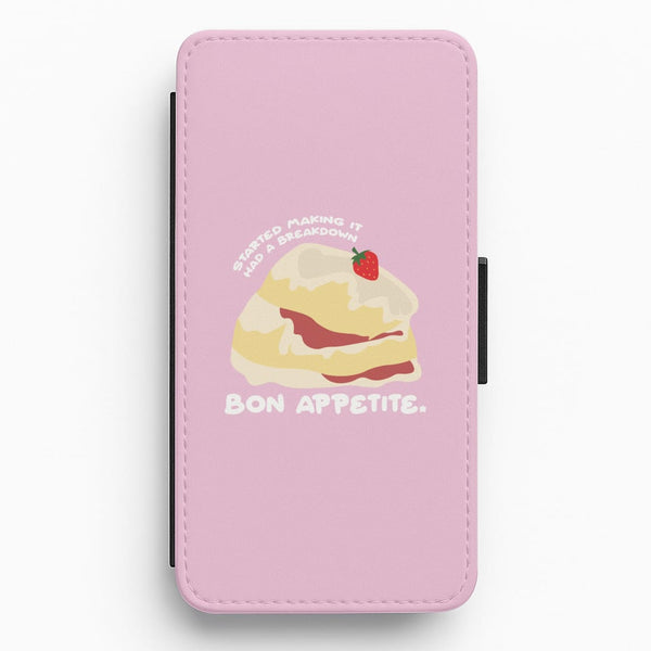 Bon Appetite - British Pop Culture Flip / Wallet Phone Case