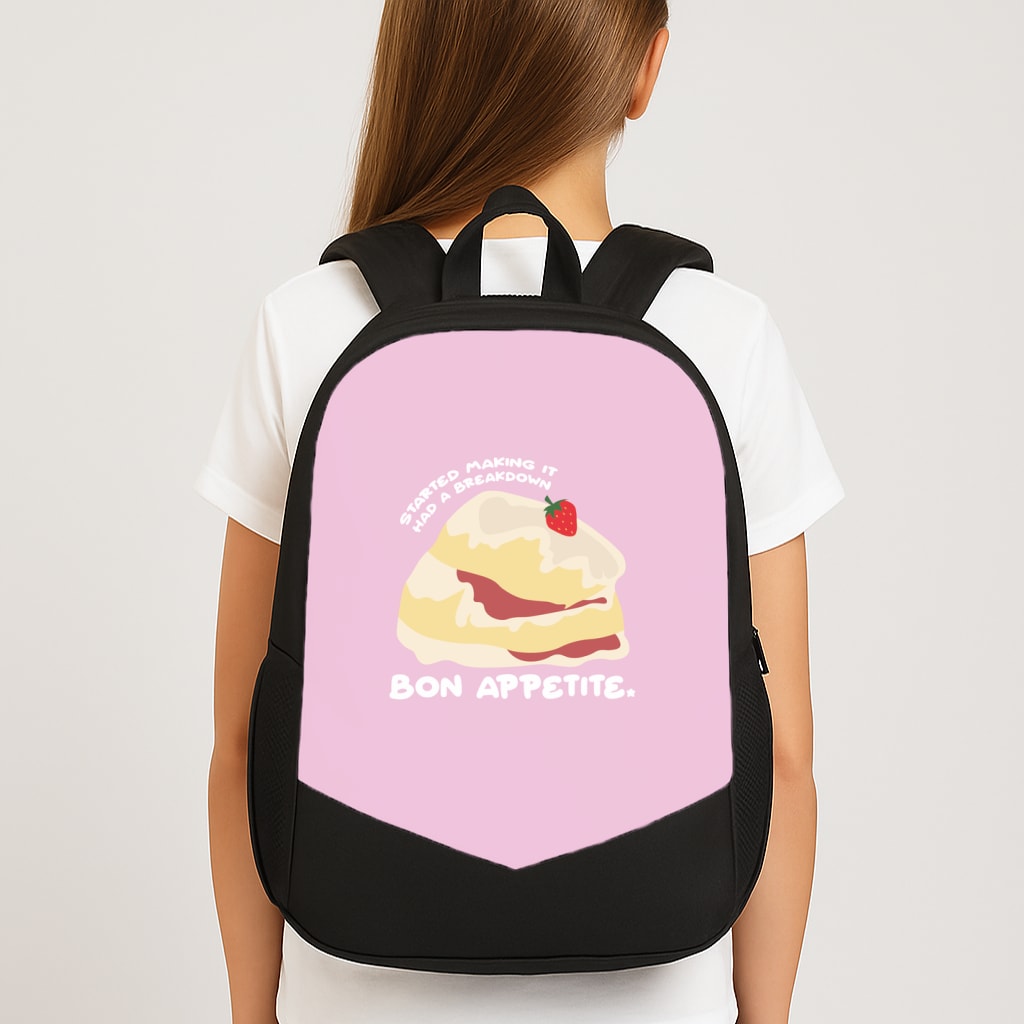 Bon Appetite - British Pop Culture School Bag