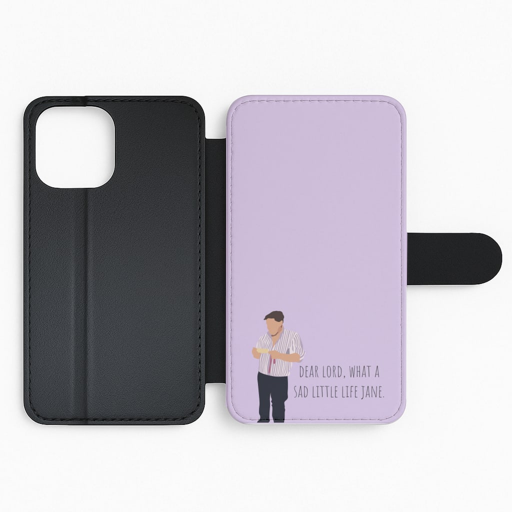 Sad Little Life Jane - British Pop Culture Flip Phone Case