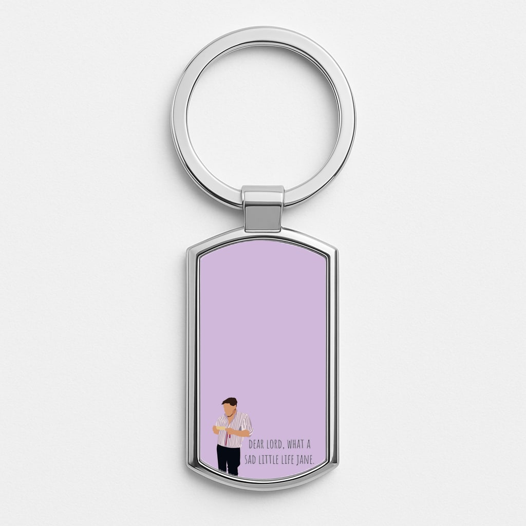 Sad Little Life Jane - British Pop Culture Luxury Keyring