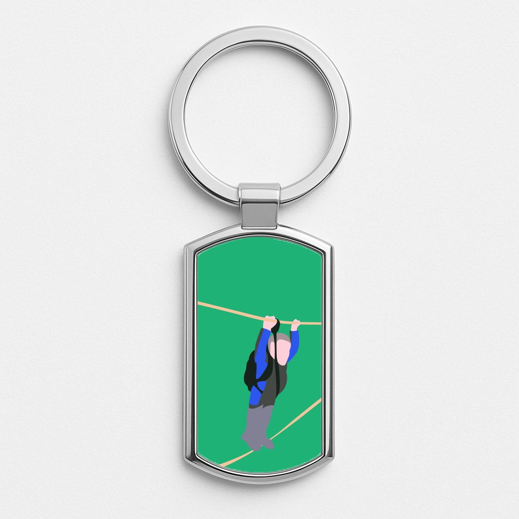 Warwick - British Pop Culture Silver Keyring