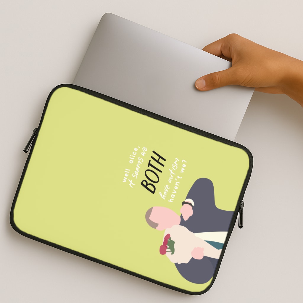 Seems We Both Have Autism - British Pop Culture MacBook Case