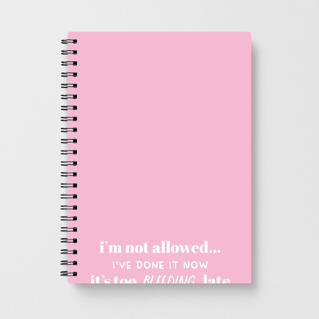 It's Too Bleeding Late - British Pop Culture Notebook