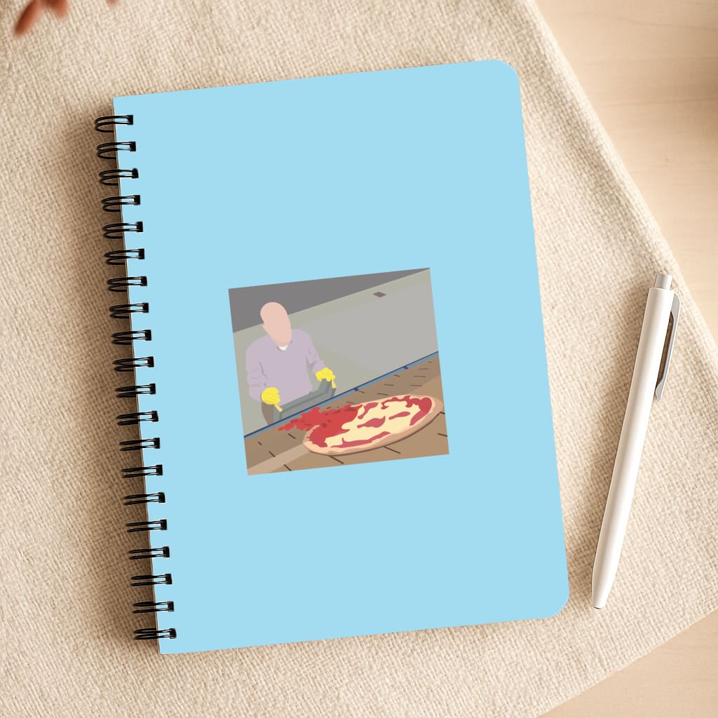 Pizza On The Roof Notepad