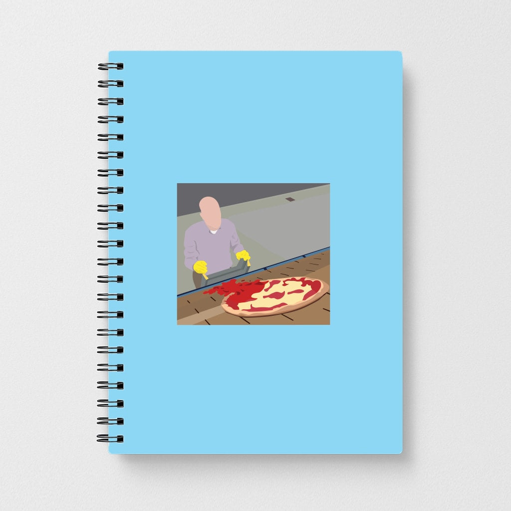 Pizza On The Roof Notebook