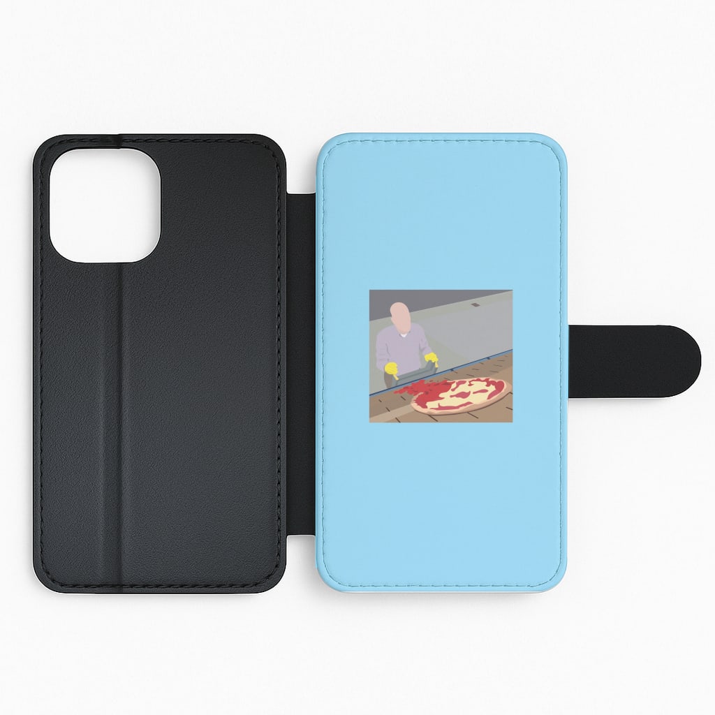Pizza On The Roof Flip Phone Case