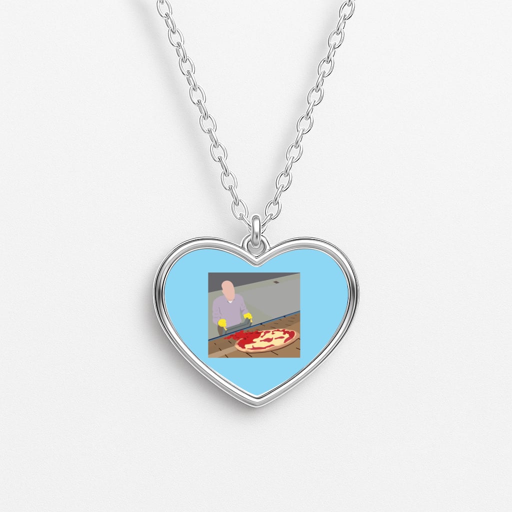 Pizza On The Roof Necklace
