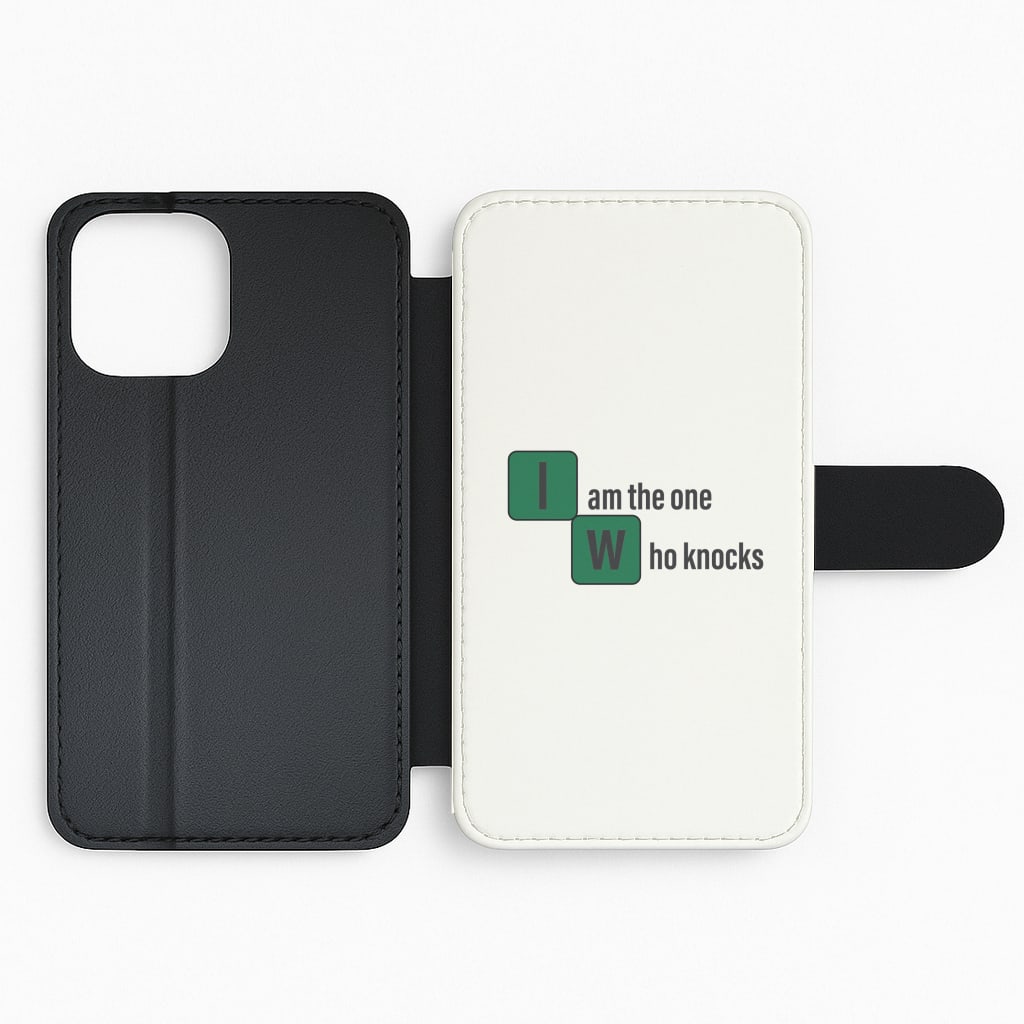 I Am The One Who Knocks Flip Phone Case
