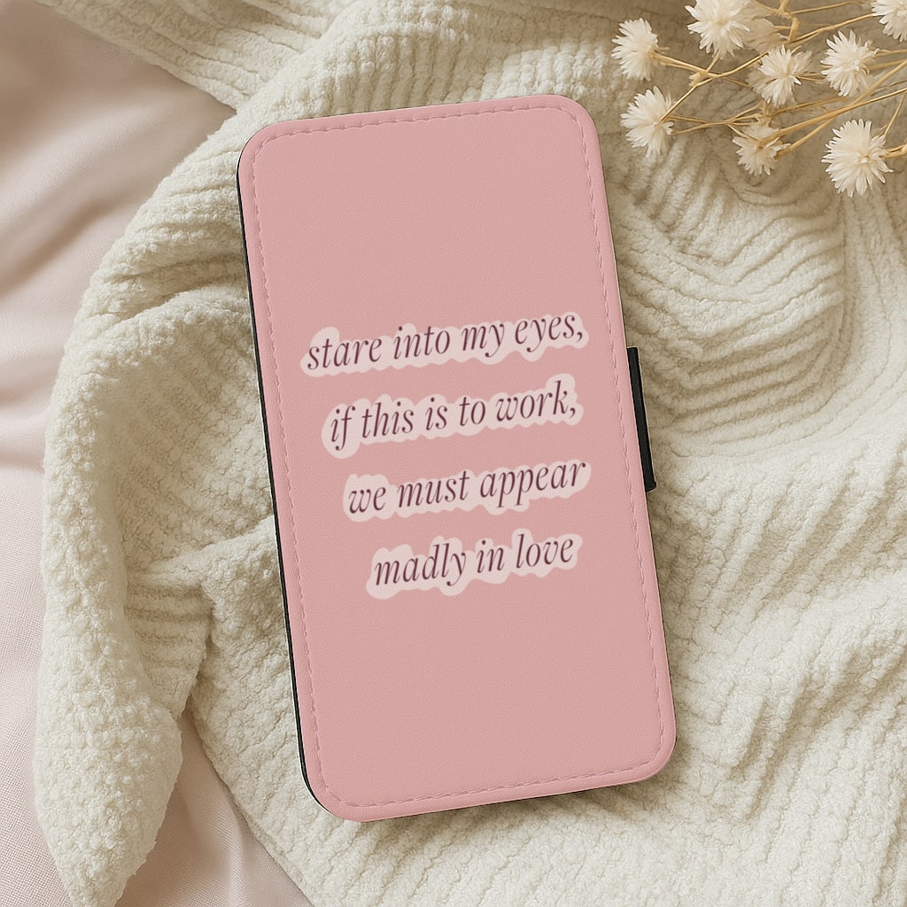 Stare Into My Eyes - Bridgerton Wallet Phone Case