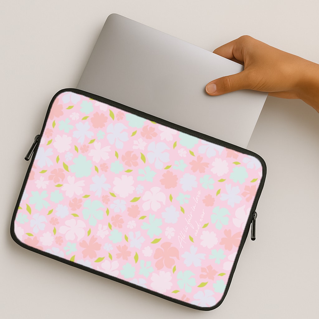 All Is Fair In Love And War MacBook Case