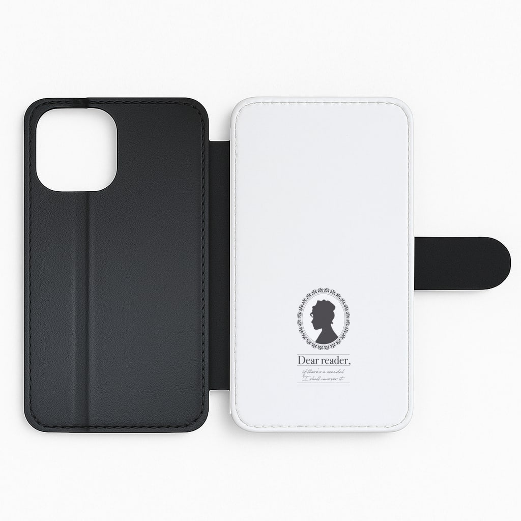 Dear Reader Flip Phone Case