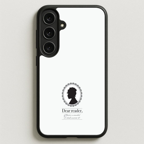 Dear Reader Phone Case for Galaxy S25FE