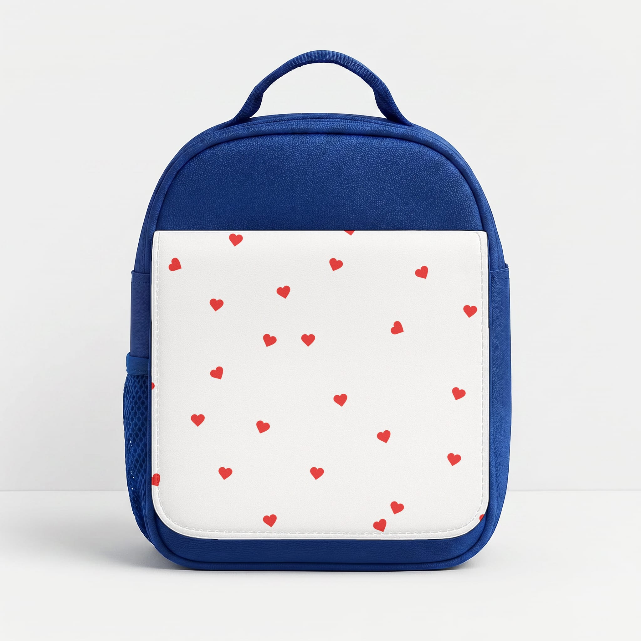 Tiny Love Hearts Lunchbox - Blue