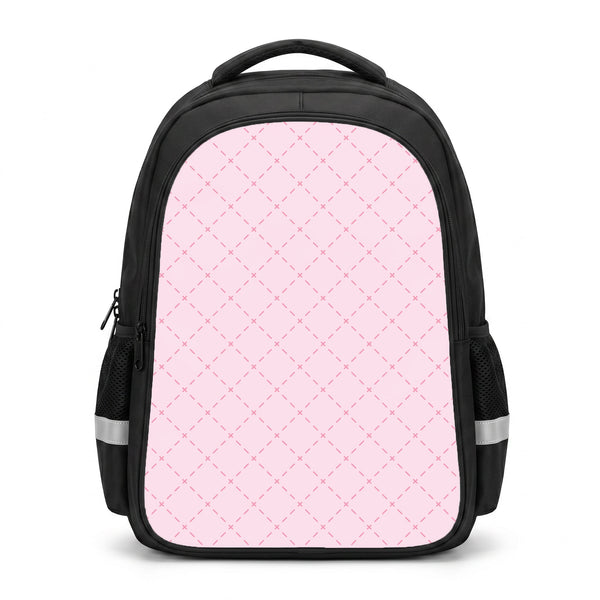 Pink Criss-Cross Backpack Backpack