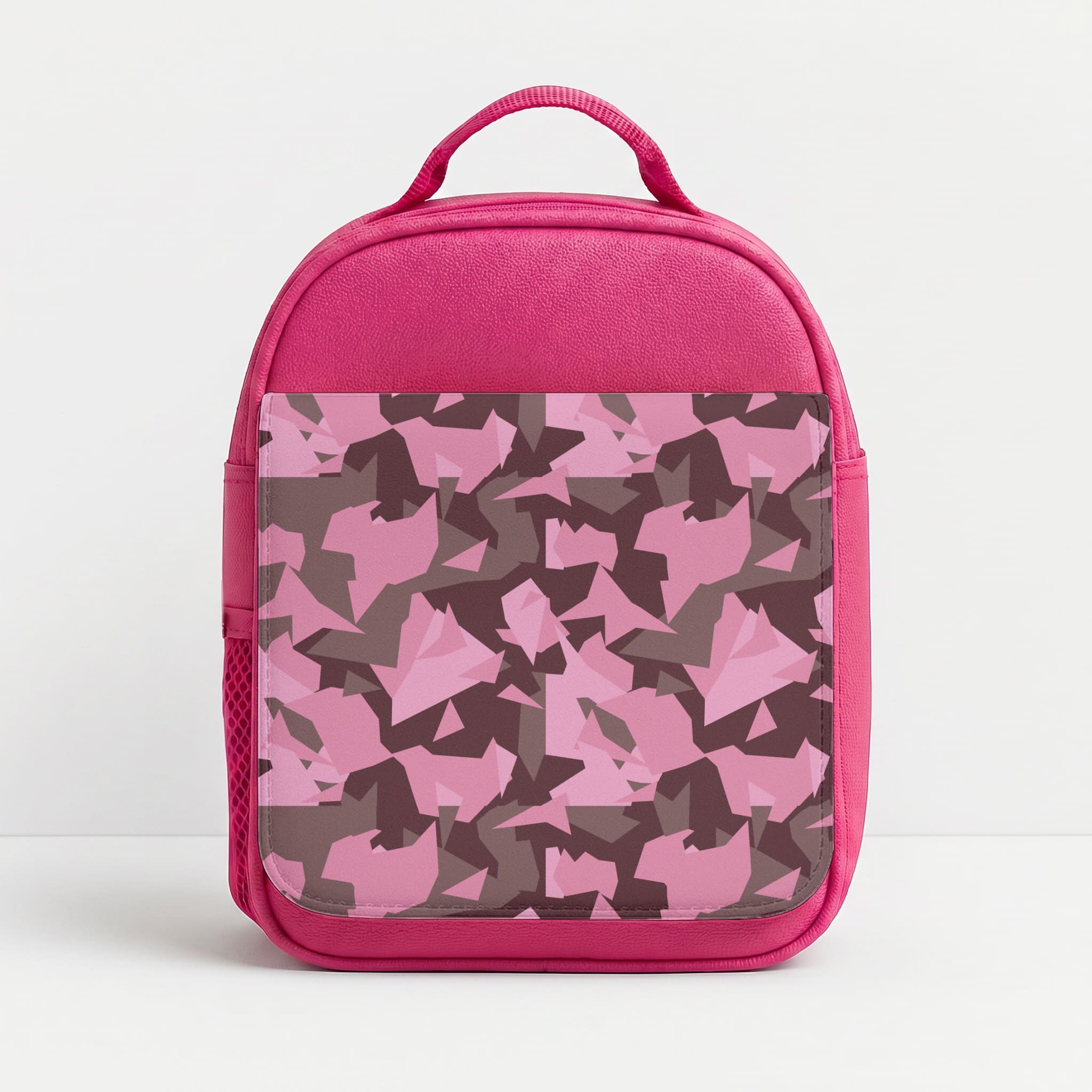 Pink Geo Camo Lunchbox - Pink