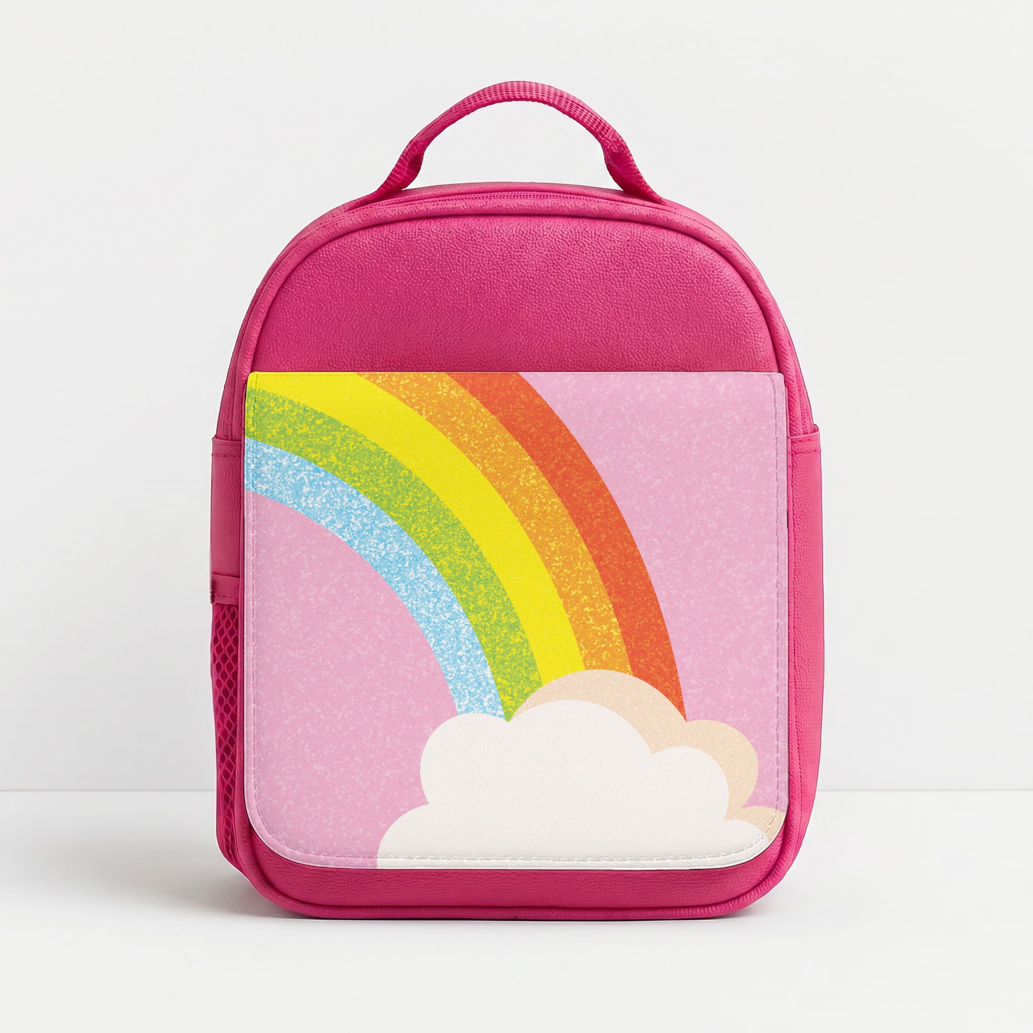 Glitter Rainbow Lunchbox - Pink