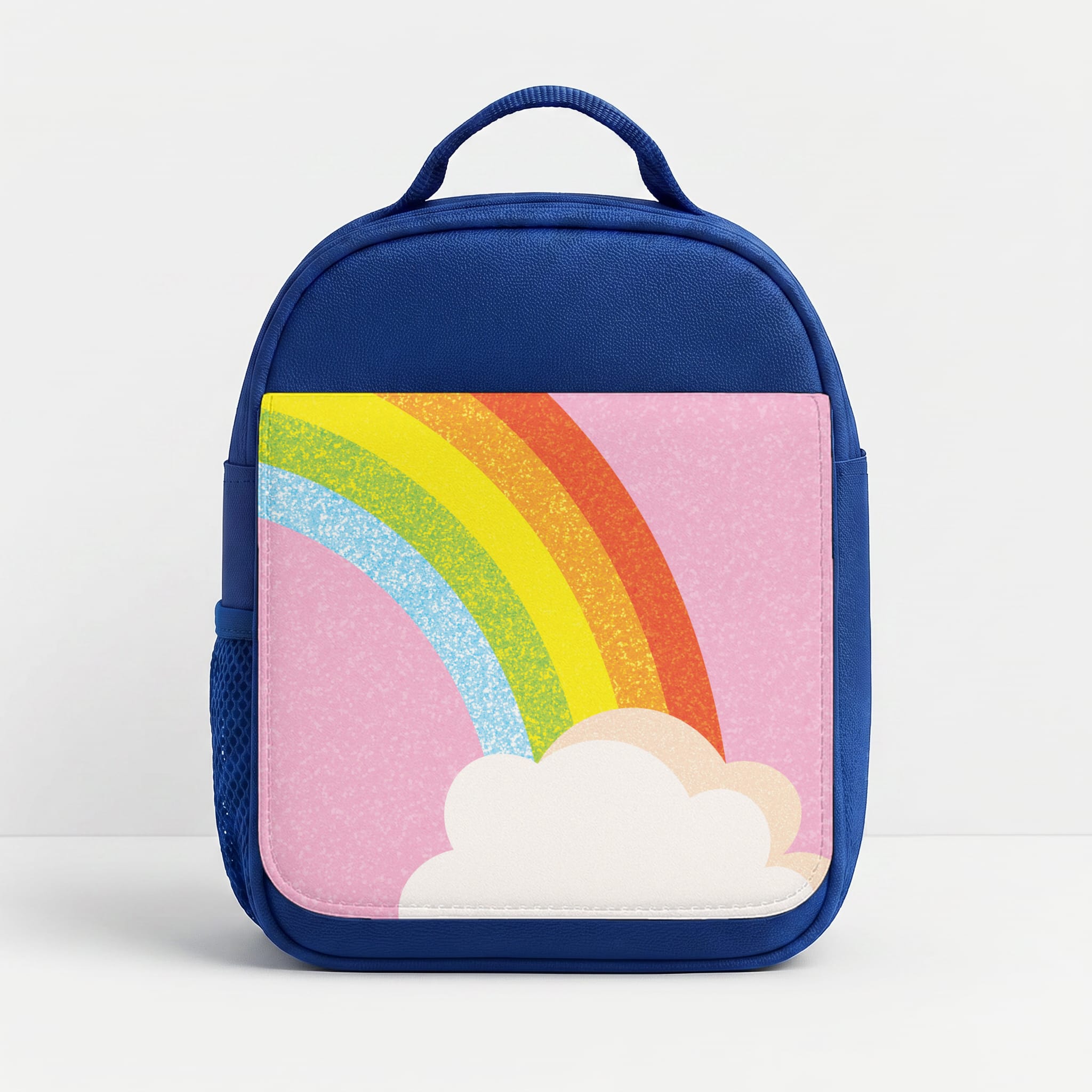 Glitter Rainbow Lunchbox - Blue