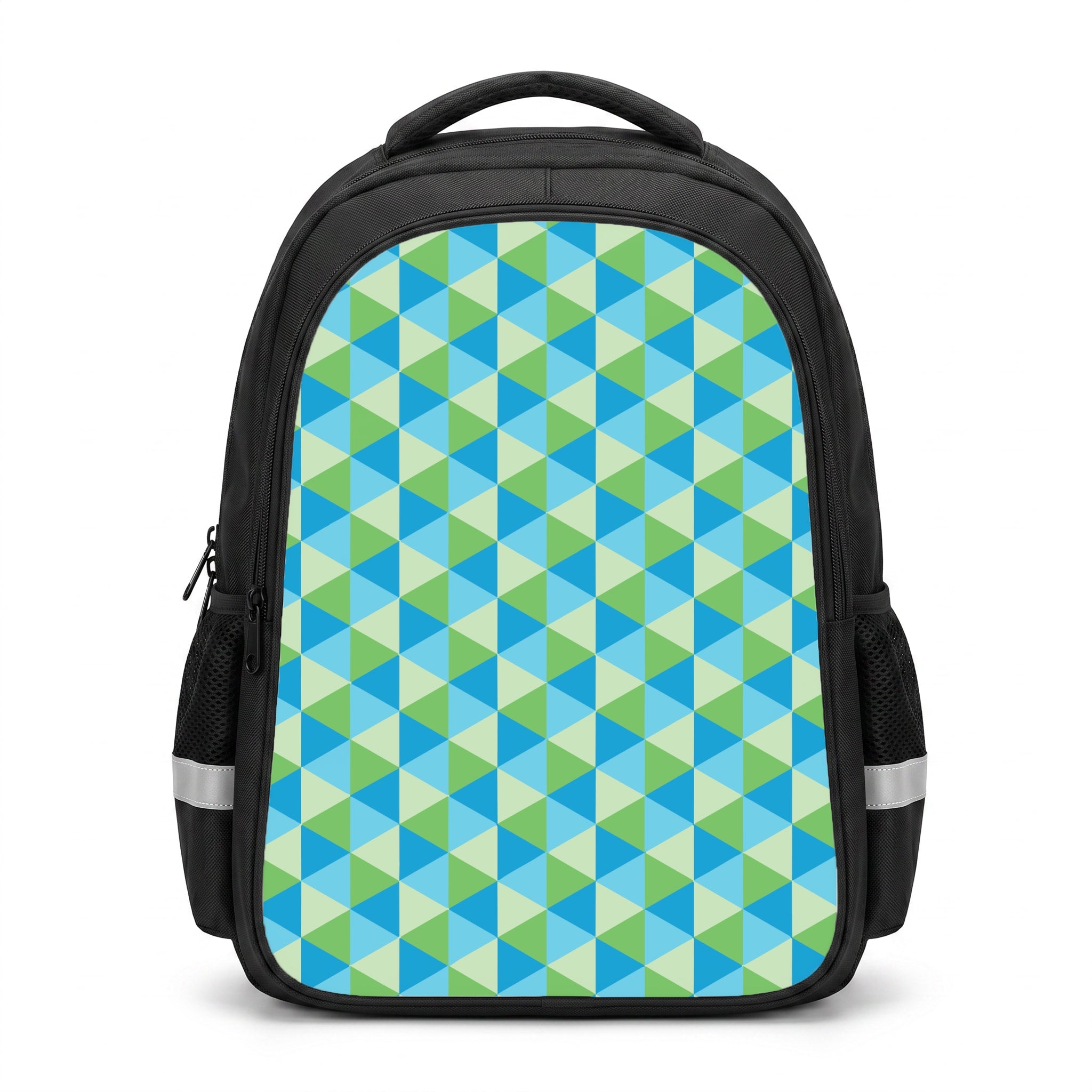 Green And Blue Prisms Backpack Backpack