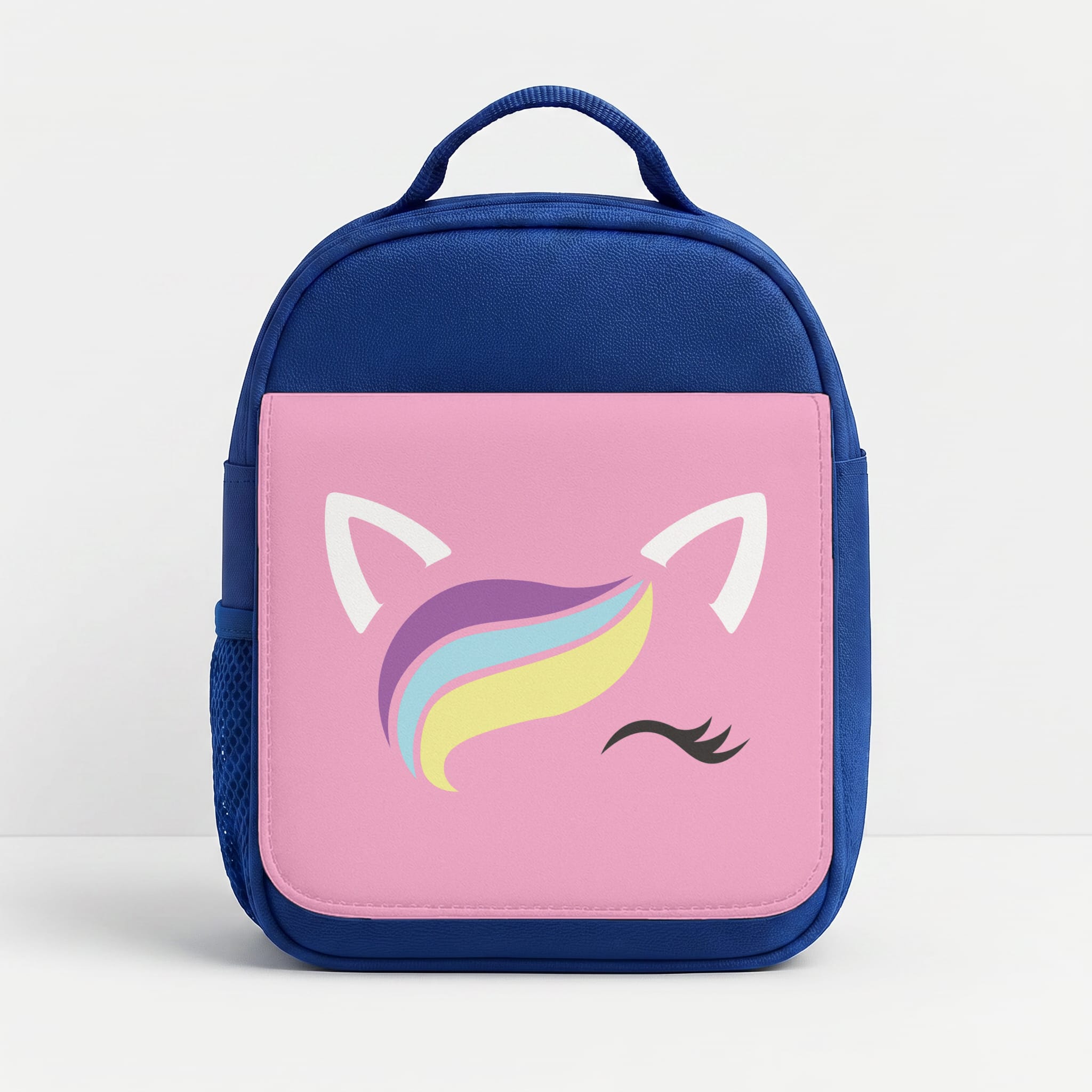 Unicorn Face Lunchbox - Blue