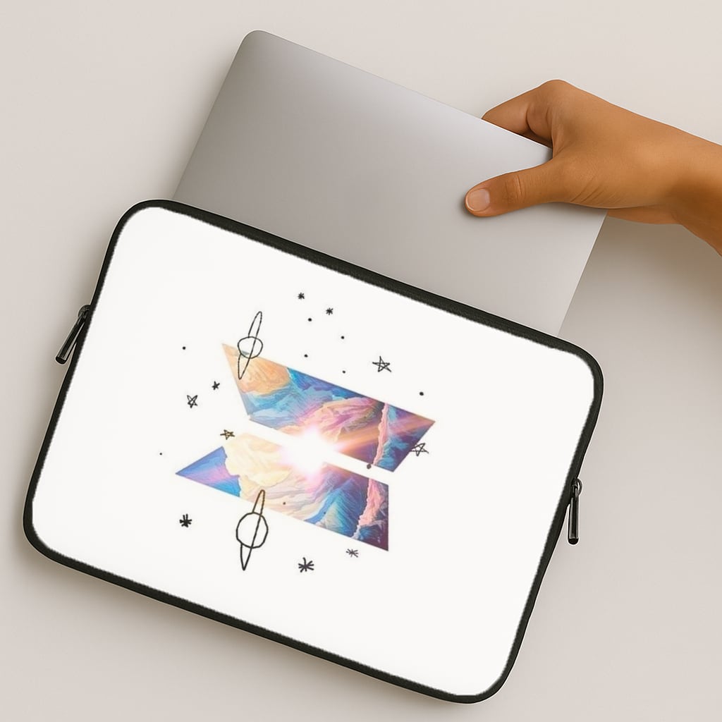 Space K-Pop Band Logo MacBook Case