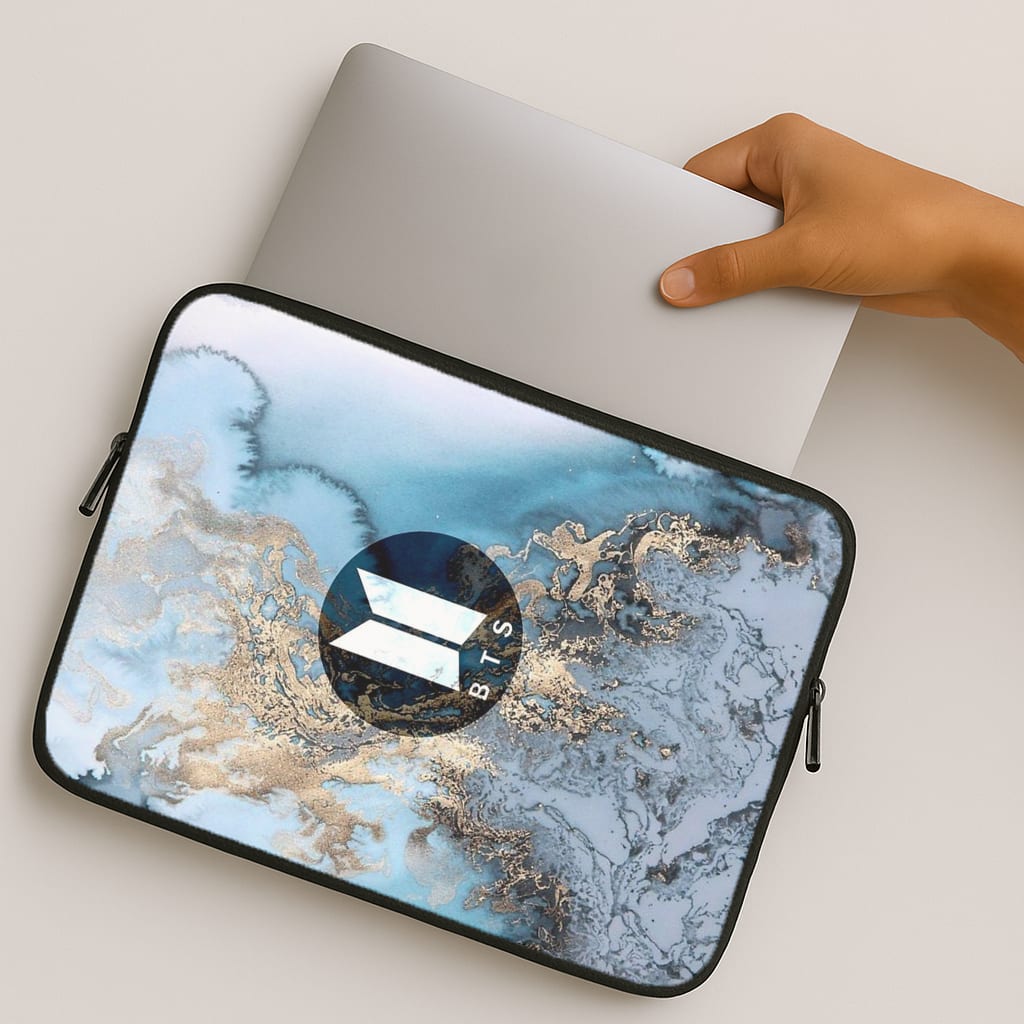 K-Pop Band Logo Marble MacBook Case