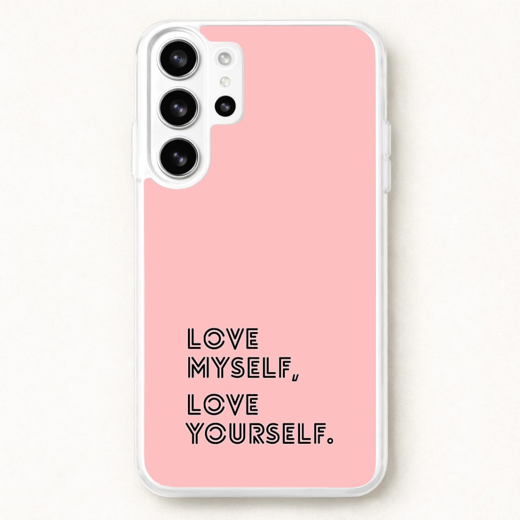 Love Myself, Love Yourself K-Pop Band Phone Case for Galaxy S26 Ultra