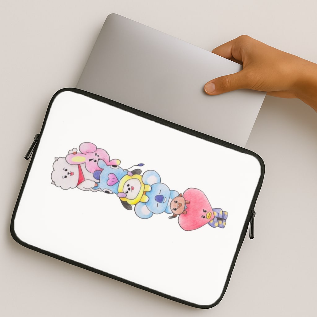 K-Pop Band BT21 Drawing MacBook Case