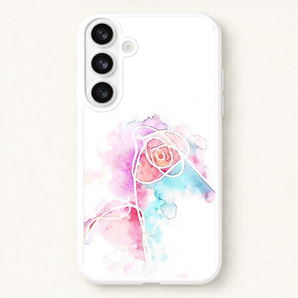 K-Pop Band Love Yourself Watercolour Painting Phone Case for Galaxy S26 Plus
