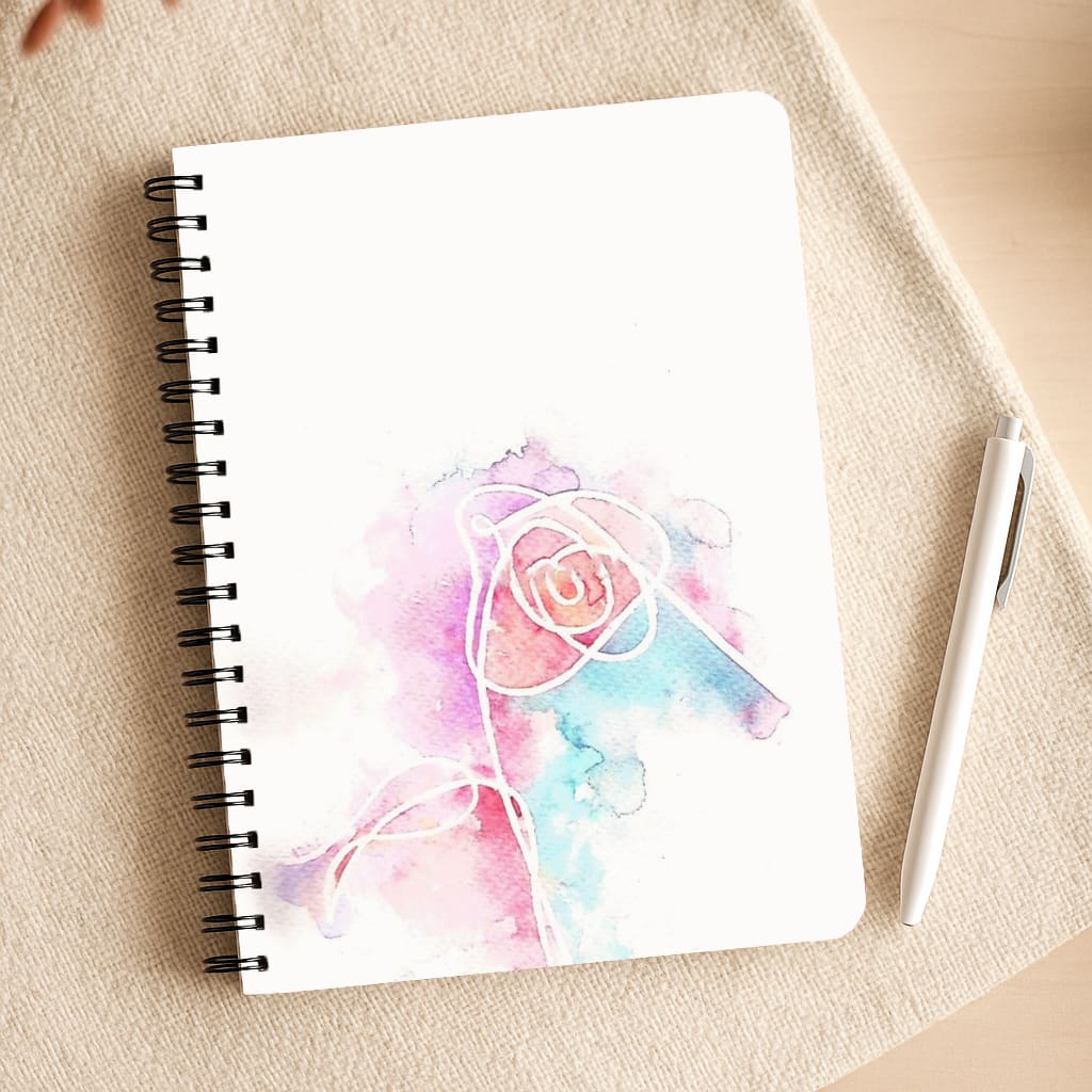 K-Pop Band Love Yourself Watercolour Painting Notepad
