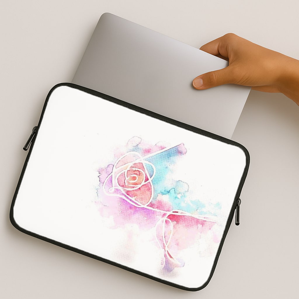K-Pop Band Love Yourself Watercolour Painting MacBook Case