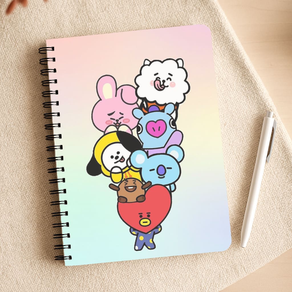 Pastel BT21 - K Pop Notepad
