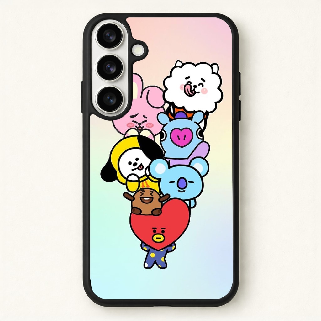 Pastel BT21 - K Pop Phone Case for Galaxy S26