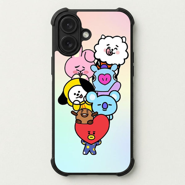Pastel BT21 - K Pop Phone Case — Bumper case