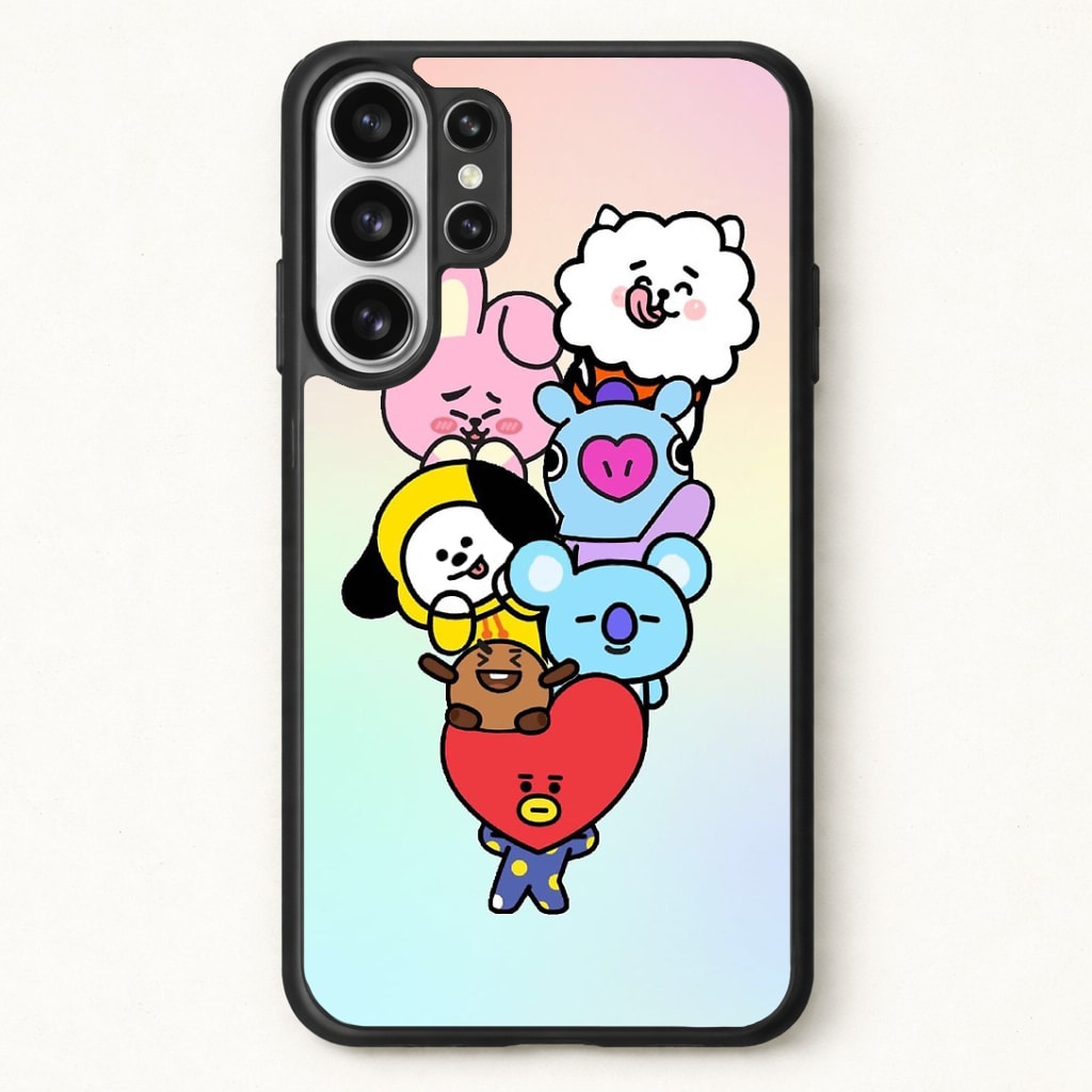 Pastel BT21 - K Pop Phone Case for Galaxy S26 Ultra