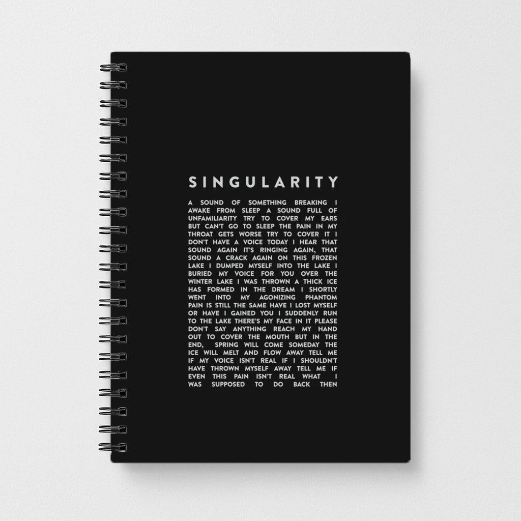 Singularity Lyrics - BTS Notebook
