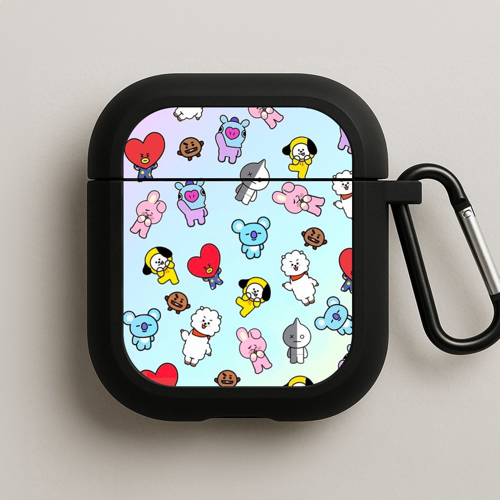 BT21 Collage - K Pop AirPods Case