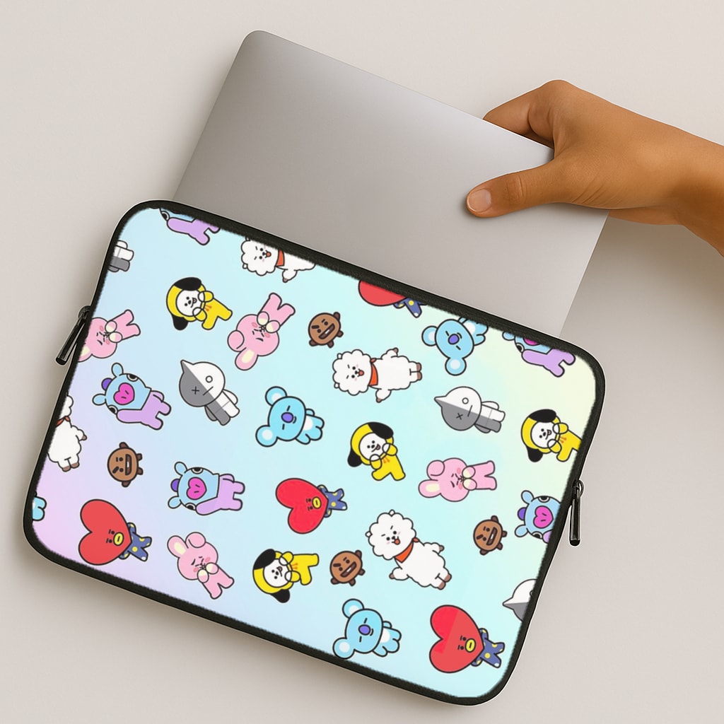 BT21 Collage - K Pop MacBook Case