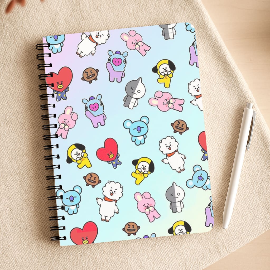 BT21 Collage - K Pop Notepad