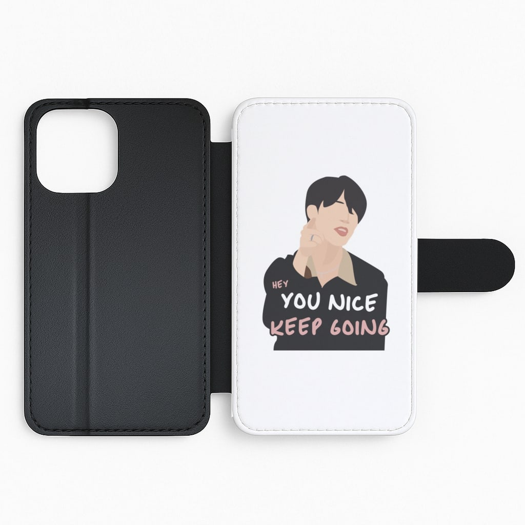 You Nice Keep Going - K Pop Flip Phone Case
