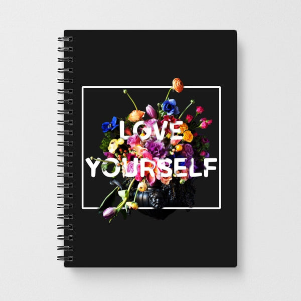 Floral Love Yourself - BTS Notebook