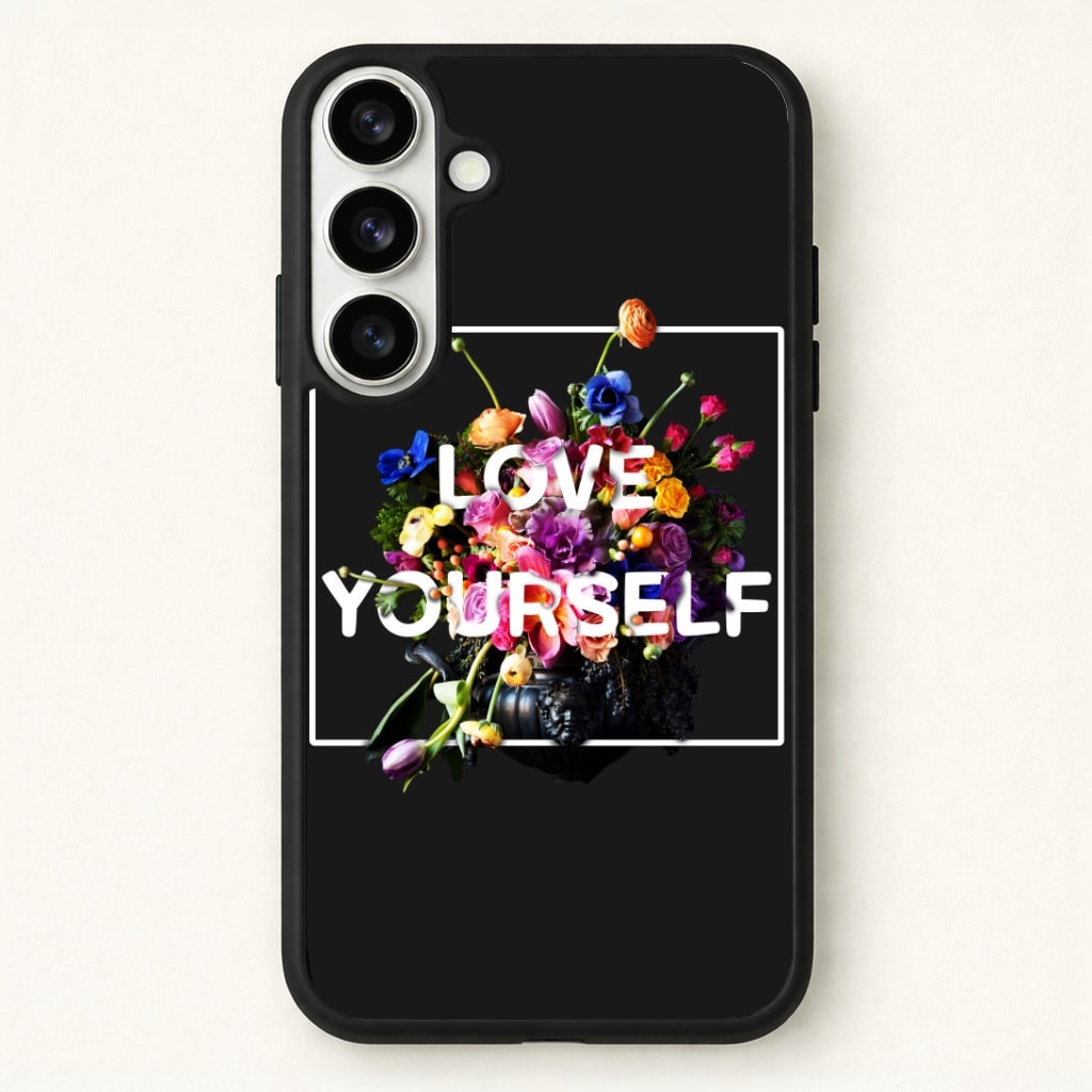 Floral Love Yourself - K Pop Phone Case for Galaxy S26