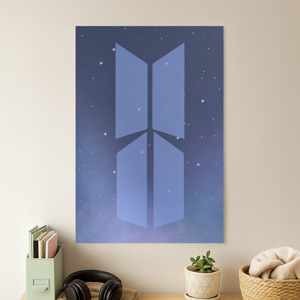 BTS Blue Night - K Pop Poster