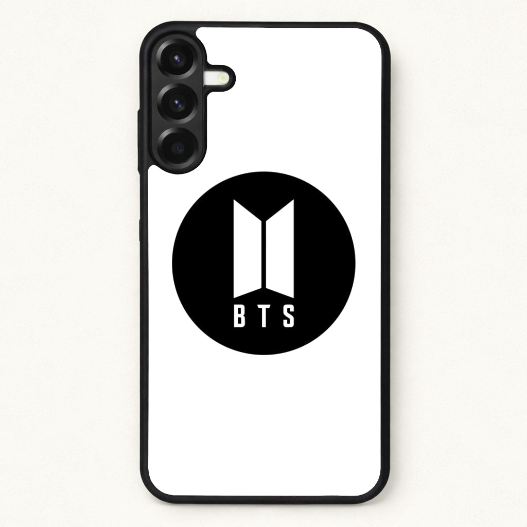 BTS logo Black - K Pop Phone Case for Galaxy A17
