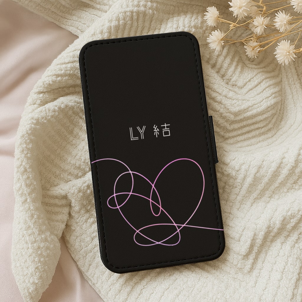 LY Heart - K Pop Wallet Phone Case