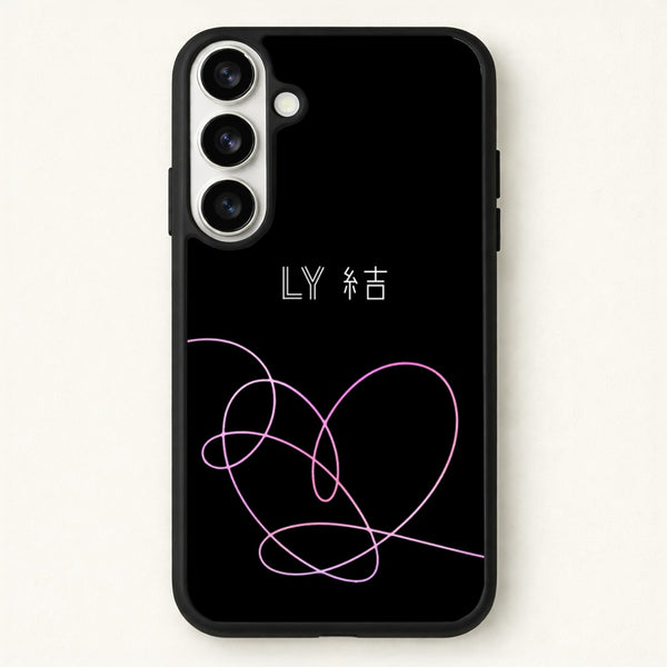 LY Heart - K Pop Phone Case for Galaxy S26 Plus