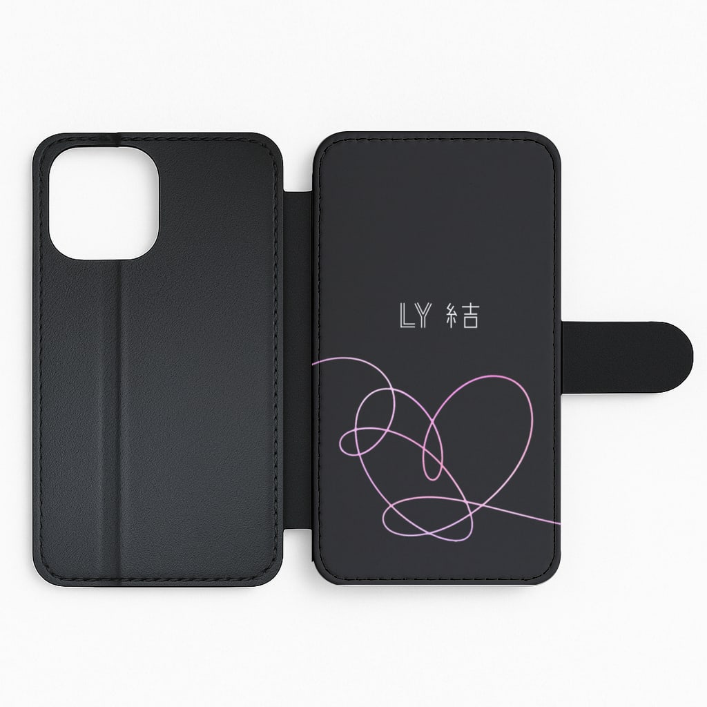 LY Heart - K Pop Flip Phone Case