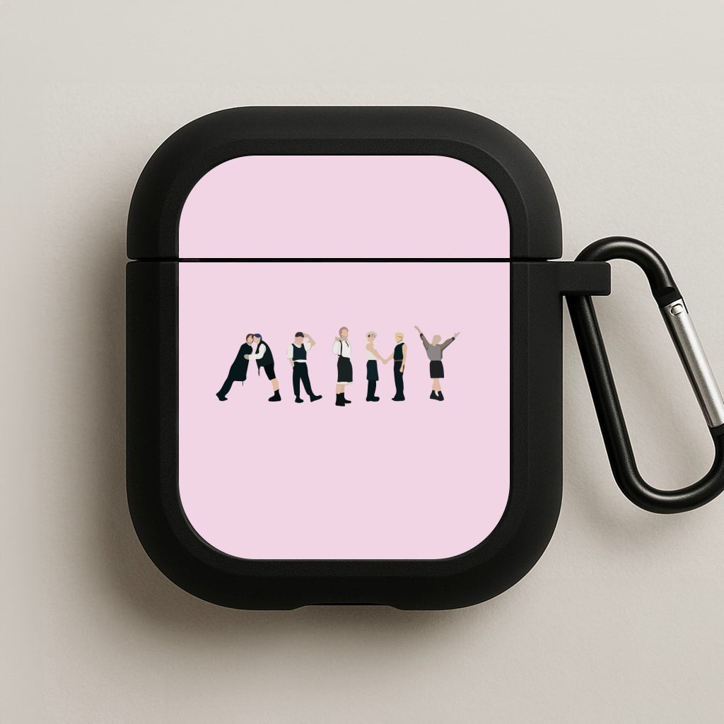K-Pop Band Army Members AirPods Case