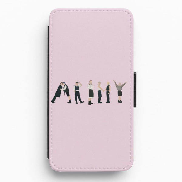 K-Pop Band Army Members Flip / Wallet Phone Case