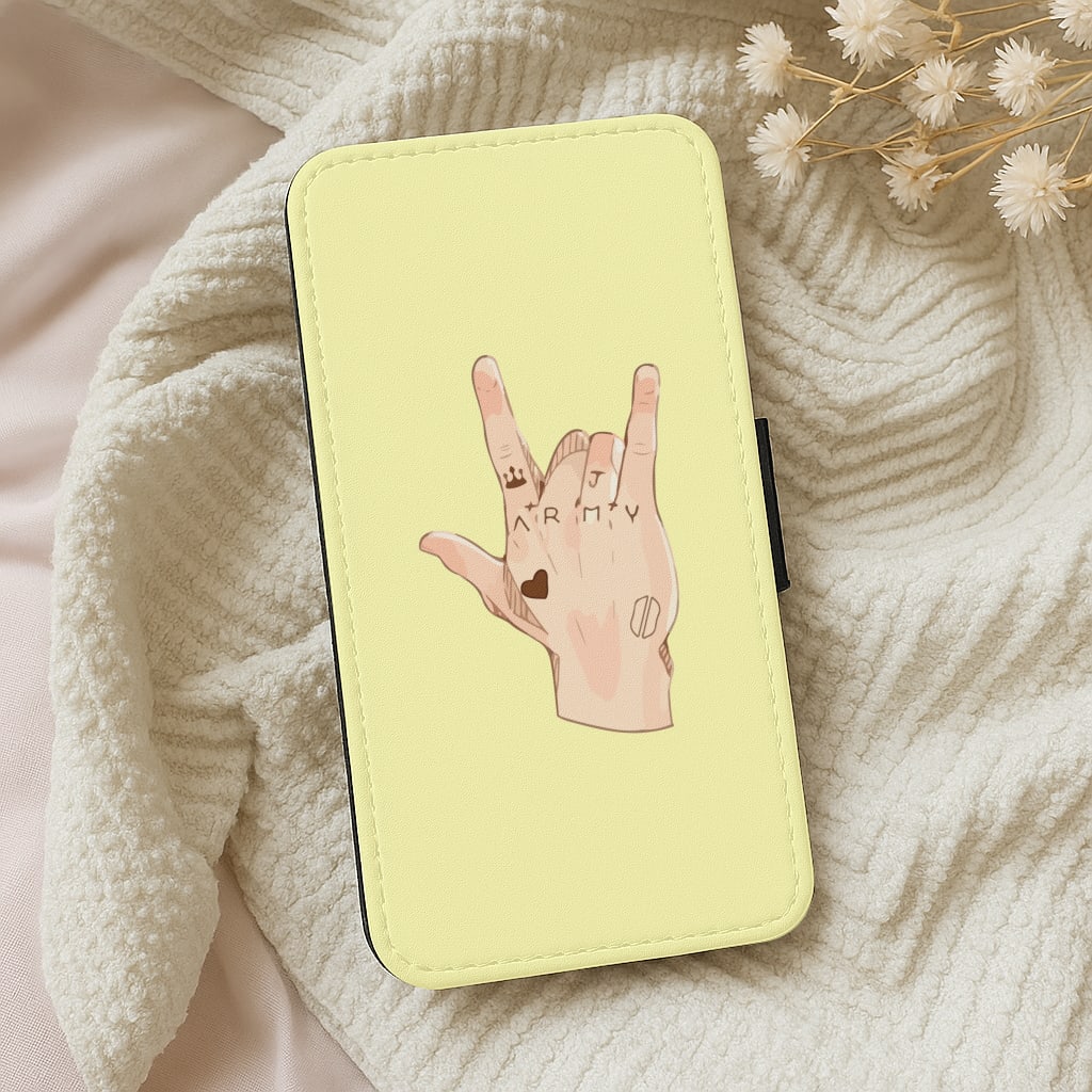 BTS Army Hand Wallet Phone Case