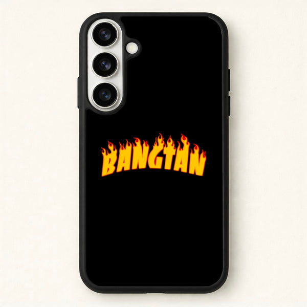 Bangtan Flames - K Pop Phone Case for Galaxy S26